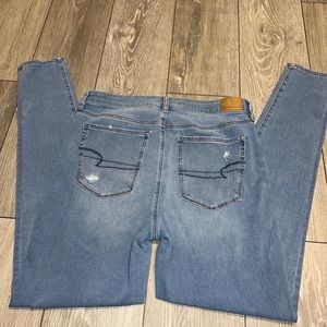 American Eagle the dream jeans super high rise jegging Jeans  size 14 XLong